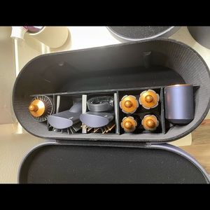 Dyson Airwrap in Prussian Blue, just the case and accessories wand not included!